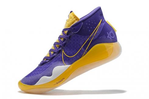 Párrafo Representación sufrimiento Nike Zoom KD 12 EP Lakers Purple Yellow Basketball Shoes AR4229 -  StclaircomoShops - 985 - RS-X Mid Sneakers