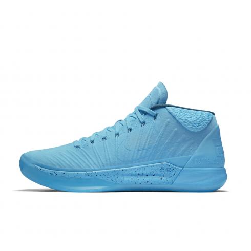 all blue basketball shoes