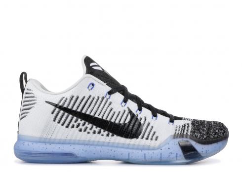 Kobe 10 elite low white Clearance