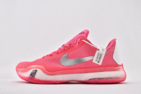 gorra efecto Antecedente Nike Kobe 10 Think Pink Silver White Mens Basketball Shoes 745334 -  StclaircomoShops - zapatillas de running Brooks mujer mixta talla 42 - 116