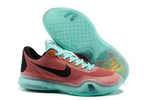 Nike Kobe X EP Basketball Shoes 10 Easter Hot Lava Artesian Teal 745334 808 - RvceShops - Adidas Superstar Sneakers Shoes H00168