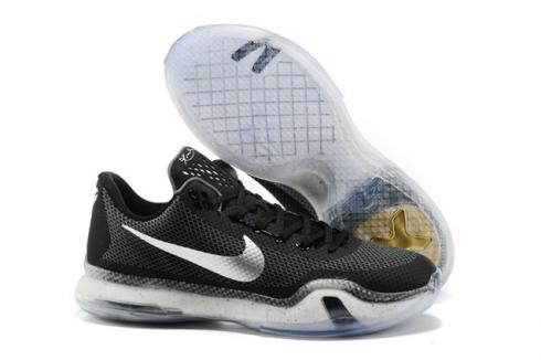 Nike kobe 10 mens silver clearance