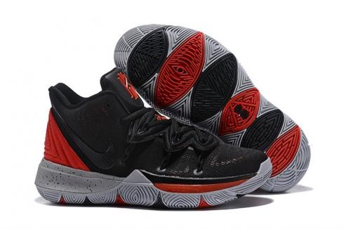 kyrie 5 red and black