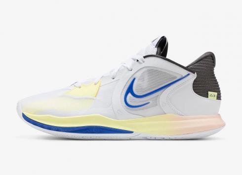 Nike Zoom Kyrie Low 5 Butterfly Effect Game Royal Medium Ash Citron Tint DJ6014-100