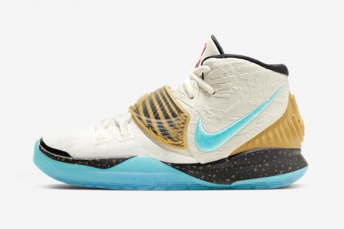 Nike Zoom Kyrie 6 GS Golden Mummy Black 