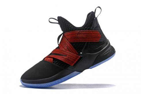 Lebron soldier 12 red straps clearance