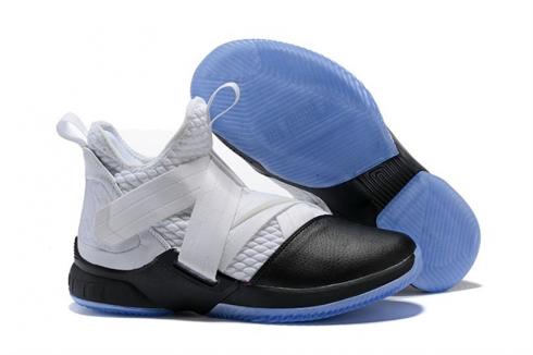 Lebron soldier 12 white black clearance