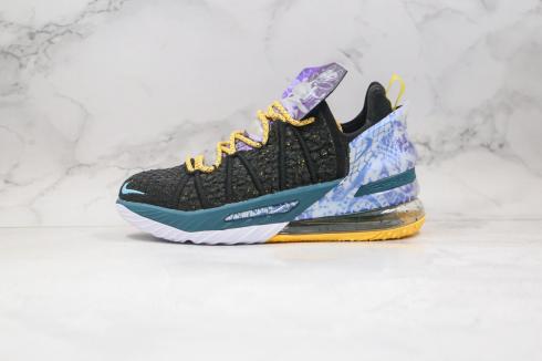 Nike LeBron 18 Reflections Black Gold 