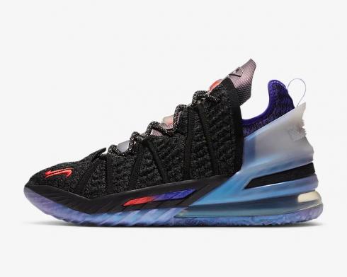 Lebron 18 purple and orange clearance
