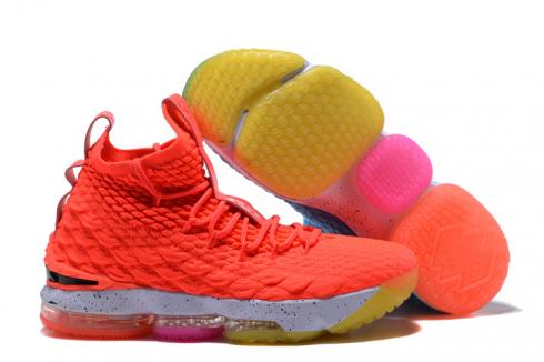 Bright orange basketball shoes clearance