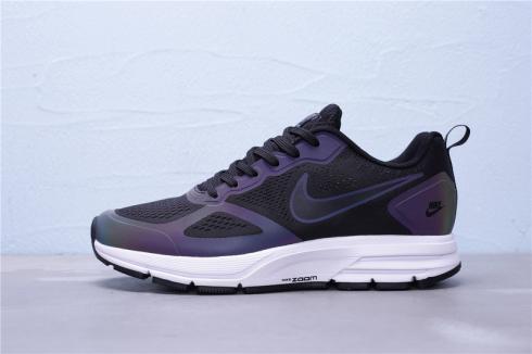 nike air force black pony girls - StclaircomoShops - 002 - Nike Air PEGASUS  26 Black White Running Shoes AQ6219