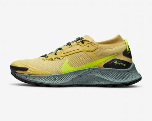 Nike Air Zoom Pegasus Trail 3 Gore - RvceShops - kids nike air veer black  and white background - Tex Celery Volt Black DC8793 - 300