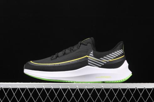 Nike Zoom Winflo 6 Shield Black White Green BQ3190-300 - RvceShops