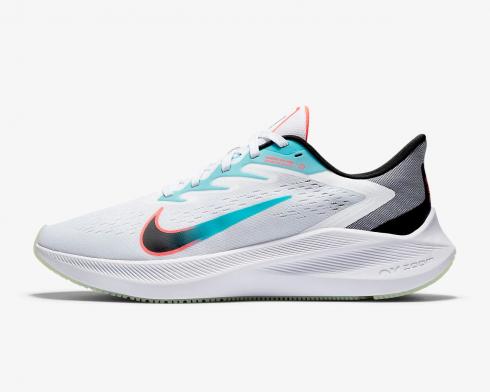 004 - nike metcon women pink dress sandals shoes - Nike Air Zoom Winflo 7  Black Valerian Blue Vapour Green CJ0291 - TransparenciaShops