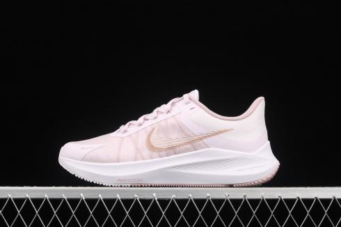 Wmns Nike Zoom Winflo 8 White Pink Shoes CW3421-500