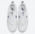 Nike Air Force 1 07 LV8 White Navy White Red Shoes DJ6887-100