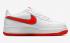 Nike Air Force 1 Low GS White Habanero Red Mini Swoosh DX9269-101