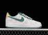 Nike Air Force 1 Low White Dark Green Yellow AF1234-009