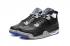Nike Air Jordan IV Retro 4 Alternate Motorsports 2017 Black Blue Basketball Shoes 308497 006 P1