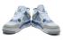 Nike Air Jordan Retro 4 IV White Military Blue Basketball Shoes 308497 105 P4