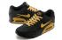 Nike Air Max 90 Black Metallic Gold Shoes P2
