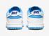 Nike SB Dunk Low Reverse UNC University Blue White Royal Blue DJ9955-101