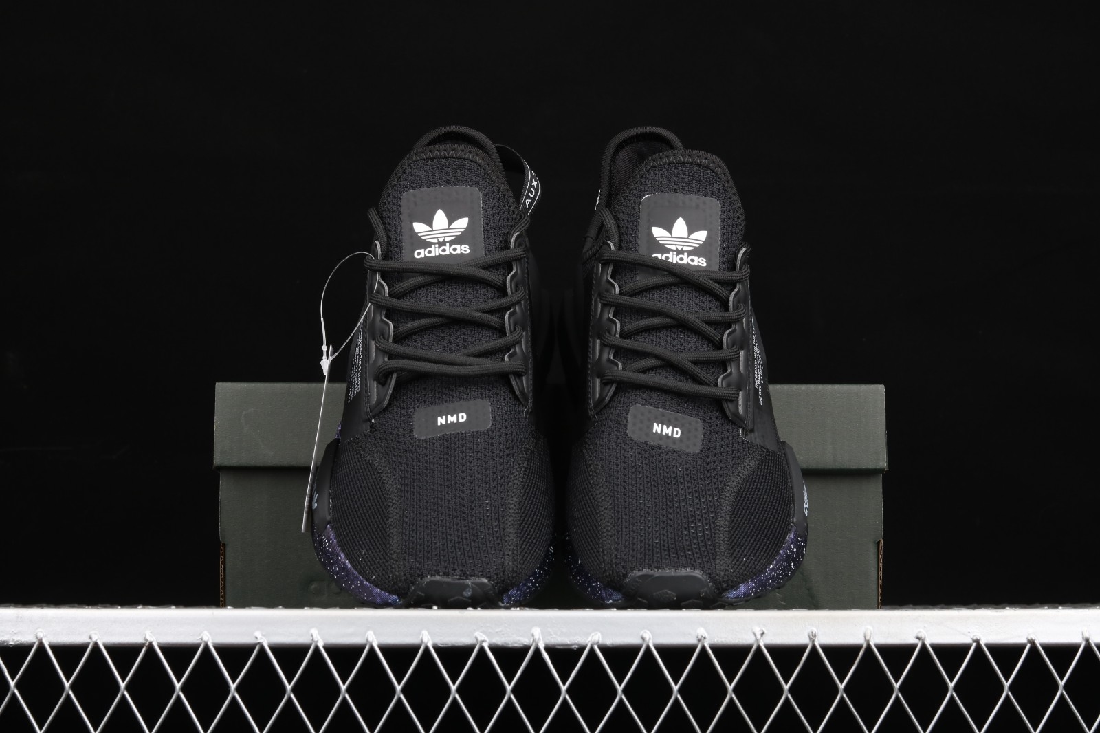 Adidas NMD Boost R1 V2 Black Speckled Core Black Supplier Colour Cloud White  GX5164 - Sepsale - adidas showroom in rajahmundry today price list