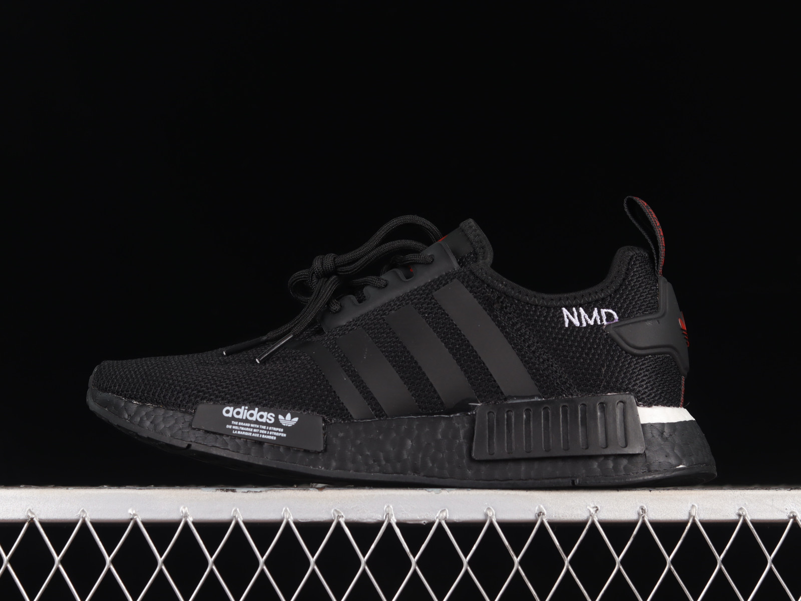 Adidas nmd NMD R1 Boost Core Black White Red - Sepsale - free giveaway 2018 live chat
