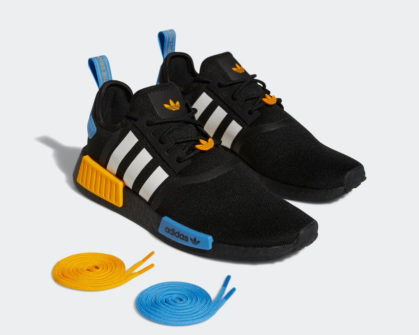Nmd r1 black online white red blue