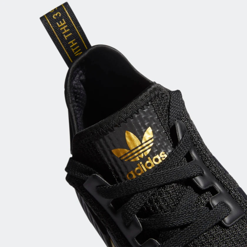 Adidas black and gold shoes hot sale