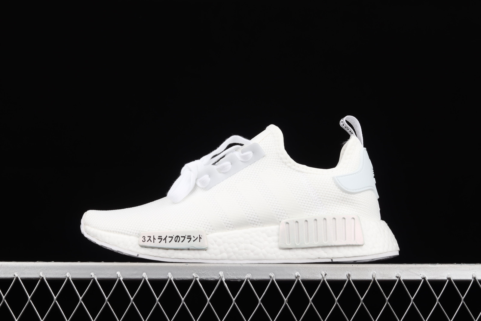 Sepsale - Adidas NMD R1 J Japanese Side Print Cloud White Core Black H01927  - adidas originals messenger bag for women leather