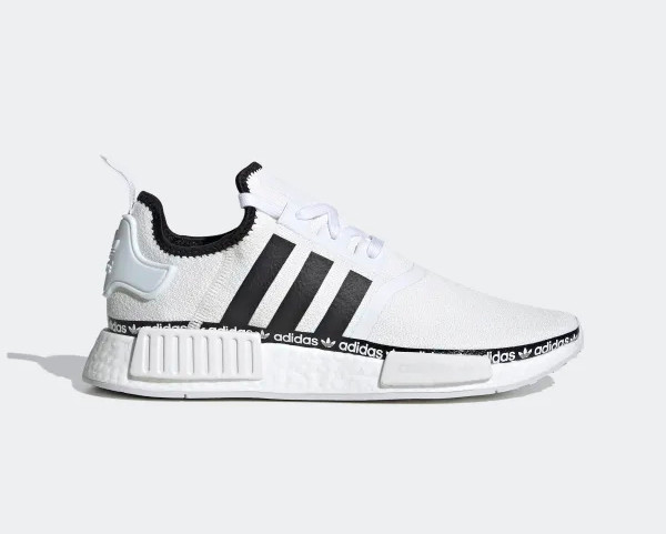 Adidas NMD R1 Logo Strip Cloud White Core Black FV8727 Adidas NMD GmarShops brand new with original box adidas Disney Superstar 360 Q46300
