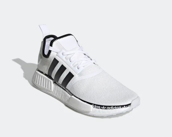 Adidas NMD R1 Logo Strip Cloud White