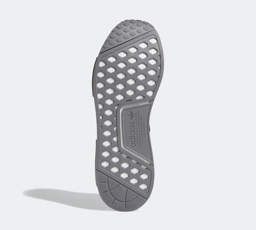 Adidas NMD R1 Casual Shoes White / Black / Grey Sz 9 GZ9261