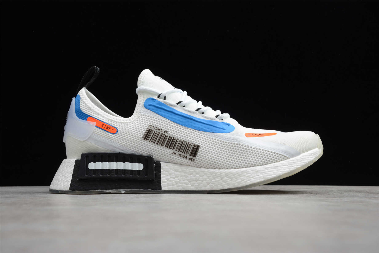 Nmd cloud white core black discount