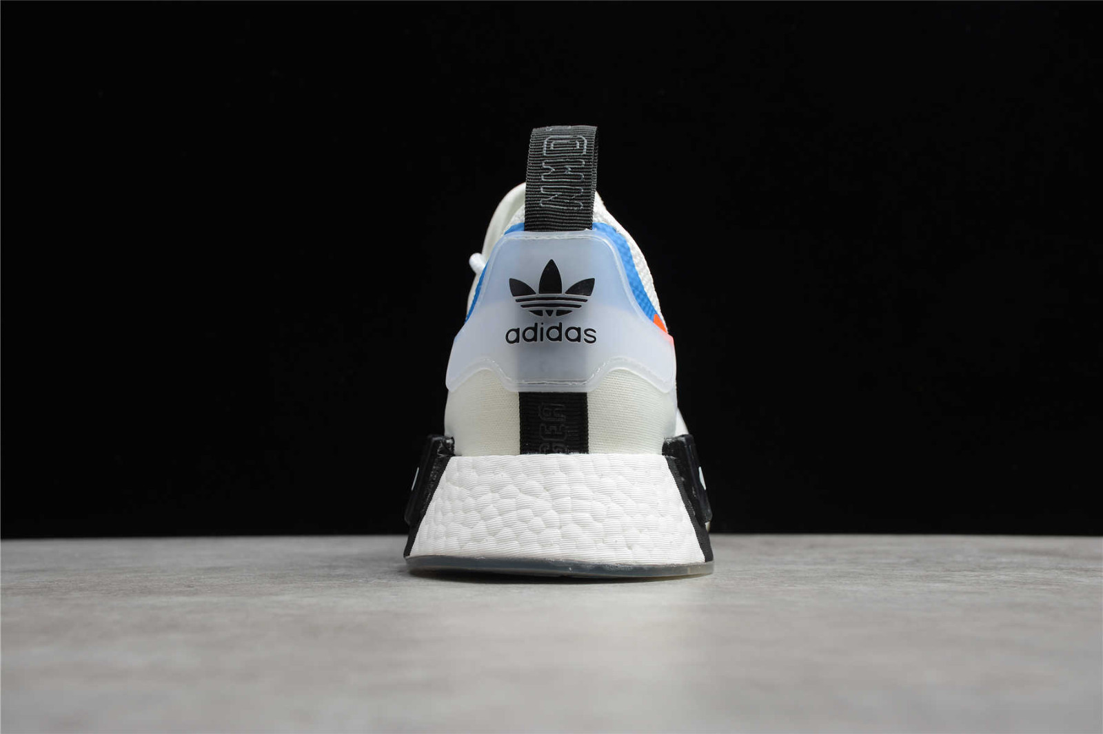 Adidas NMD R1 Spectoo NASA Cloud White Core Black FZ3209 finish line adidas originals sneakers AljadidShops Adidas NMD