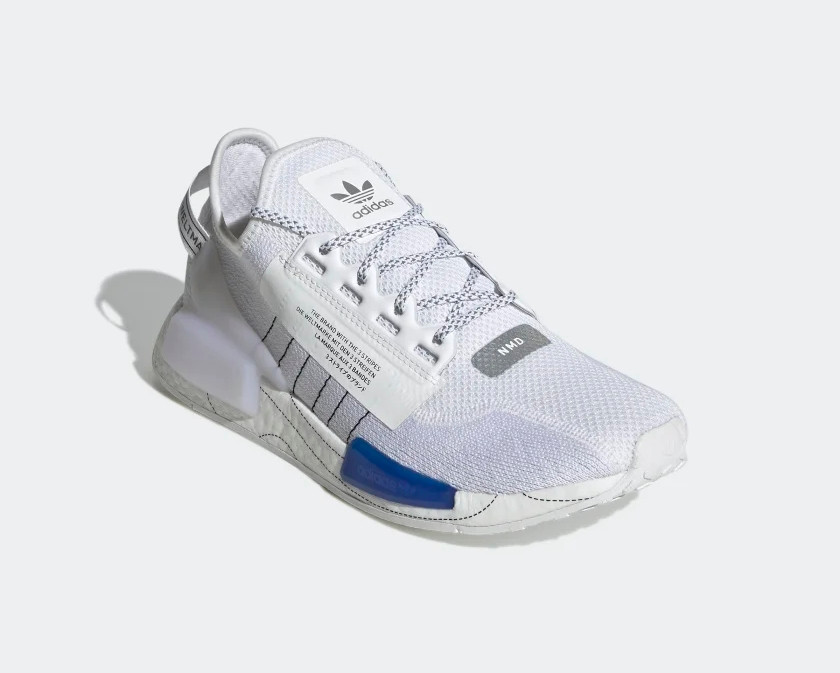 Adidas NMD R1 V2 Cloud White Core Black Bold Blue GX0544 Adidas