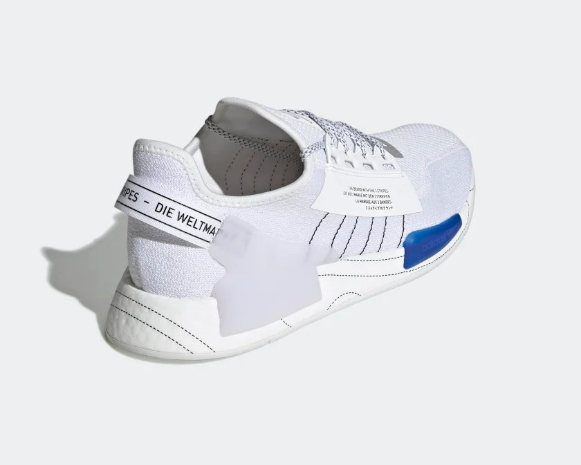 Adidas NMD R1 V2 Cloud White Core Black Bold Blue GX0544 Adidas