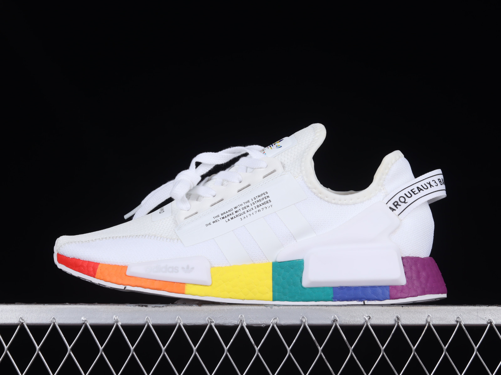 Sepsale - Adidas NMD R1 V2 Cloud White Multi Color GX9024 adidas match play shoes inspiration today free