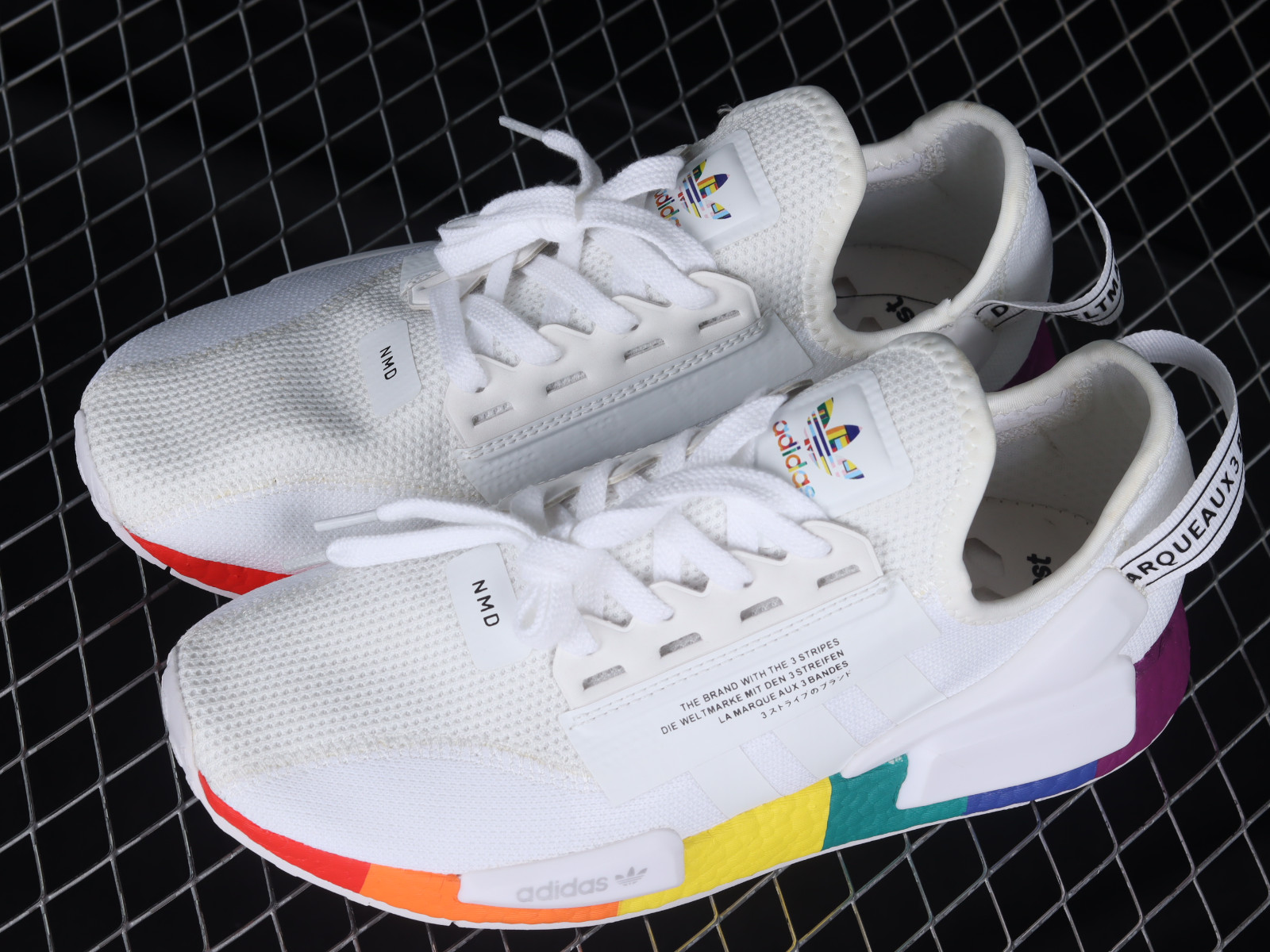 Nmd r1 v2 clearance white and orange
