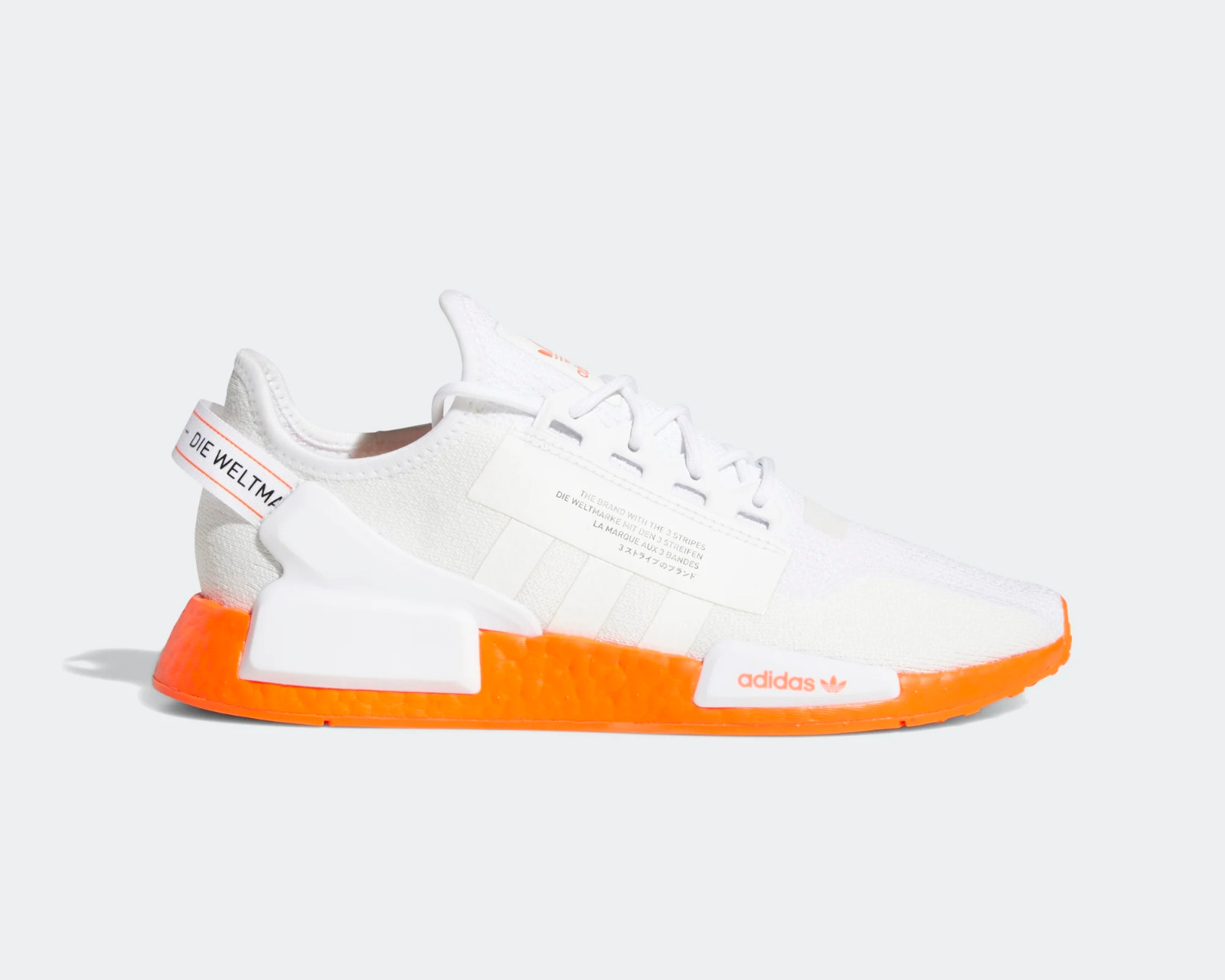 Adidas NMD R1 V2 Cloud White Solar Red FX3902 - Sepsale - adidas leonero women shoes heels wedges