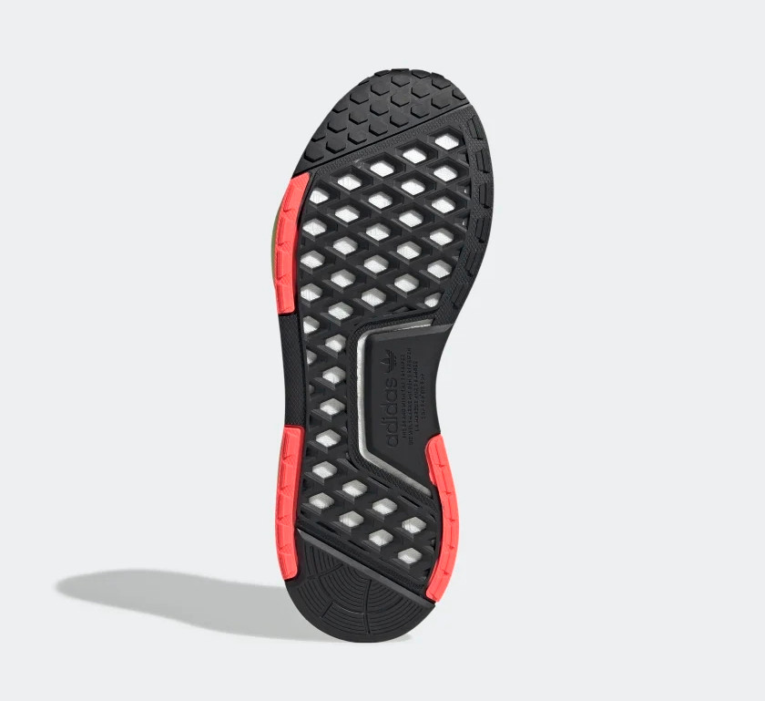 Adidas nmd rosa grå discount