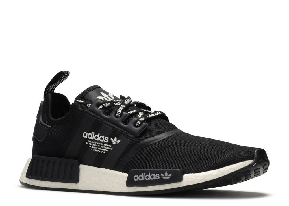 Adidas Nmd r1 Logo Pack Core White Black Footwear F99711 - amazon adidas  gazelle vapour pink grey shoes blue - Sepsale