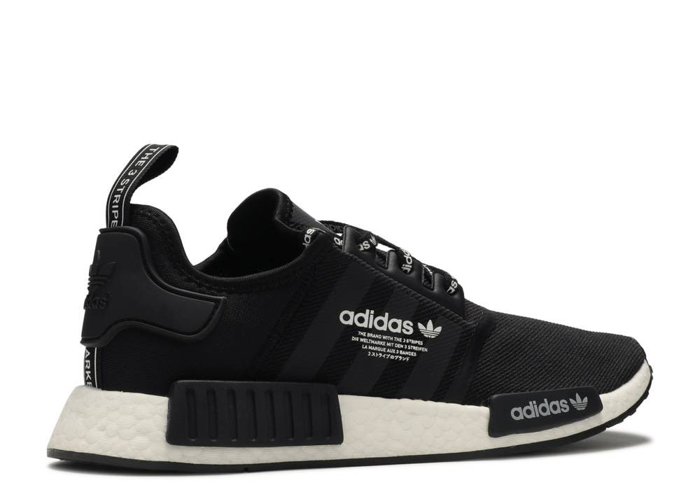 Adidas Nmd r1 Logo Pack Core White Black Footwear F99711 - amazon adidas  gazelle vapour pink grey shoes blue - Sepsale