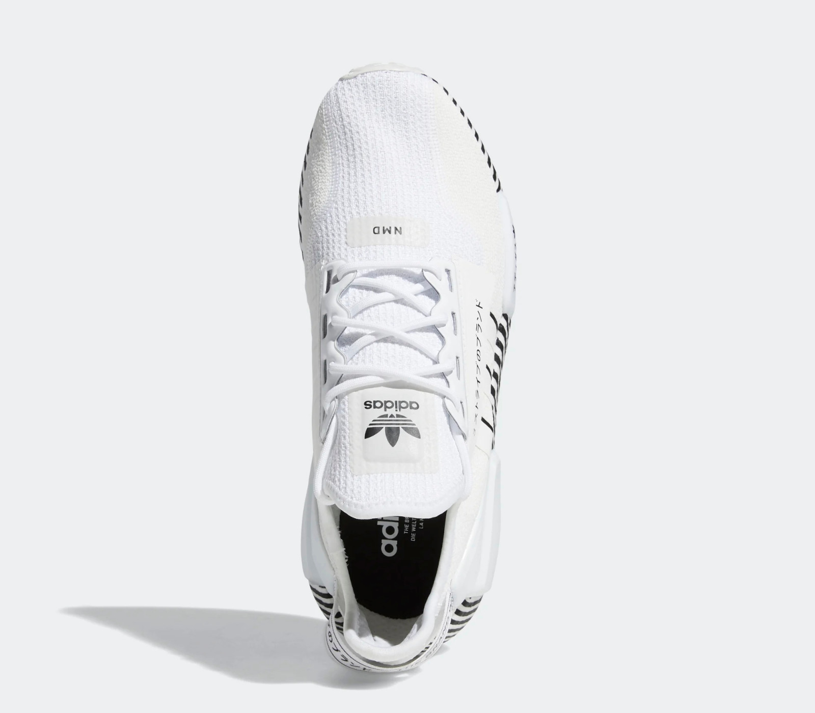 Adidas nmd r1 top v2 cloud white