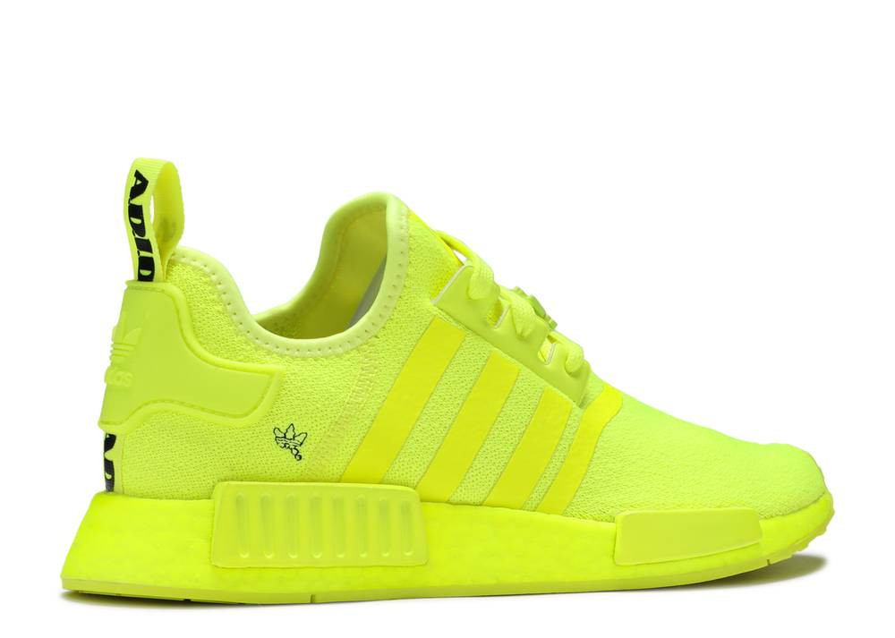 adidas Game Data 4 - Adidas Womens Nmd r1 Solar Yellow Core Black White  Cloud GW7691 - Sepsale
