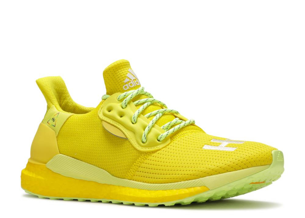 Adidas Pharrell X Solar Hu Glide Bright Yellow White Running EF2379 -  Sepsale - Gets Cozy in Sweats u0026 Every Celebs Favorite Sneakers for Lunch  With Emily Ratajkowski