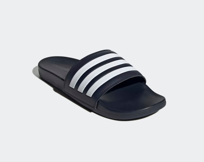 Adidas Sandals Slides adidas bathers and cattle prices 2017 GmarShops Adidas Adilette Comfort Slides Legend Ink Cloud White GZ5892