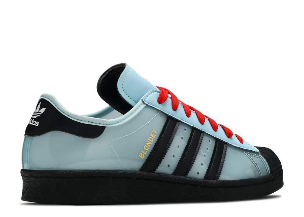 Adidas Blondey Mccoy X Superstar Ice Blue Black Core H03341 - Sepsale