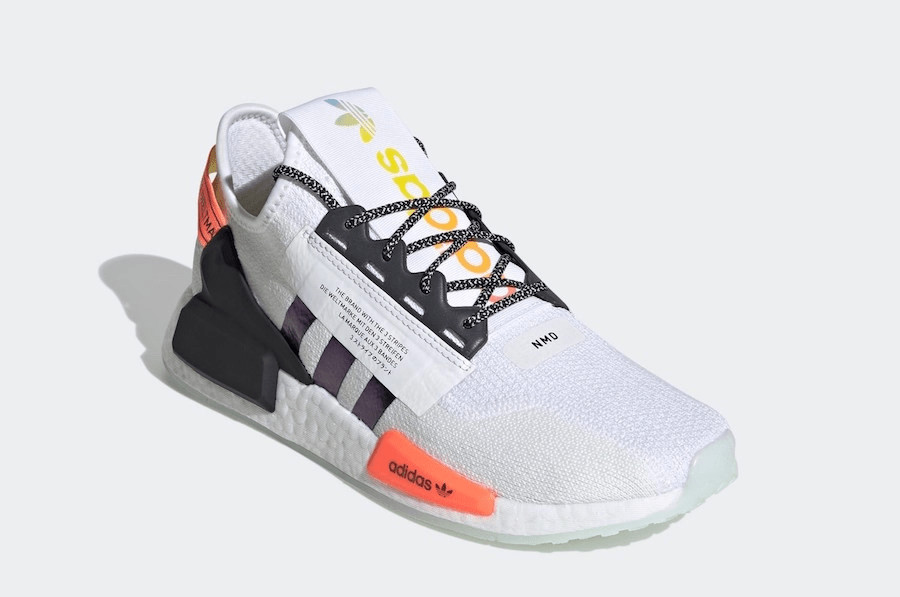 Adidas NMD R1 V2 Cloud White Solar Red Core Black Shoes FX9451 - adidas  Zapatillas Running Racer TR 2.0 - Sepsale